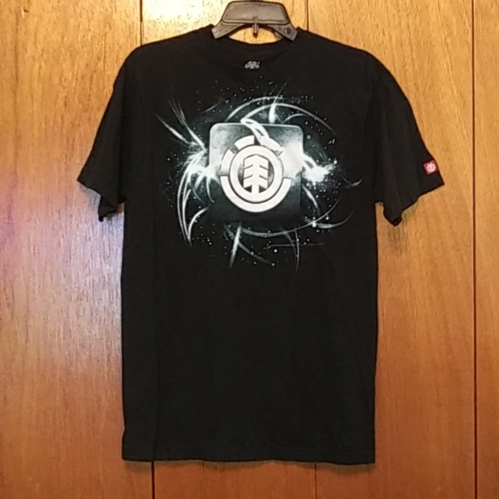 Element t-shirt short sleeve. Size M. Color Black.